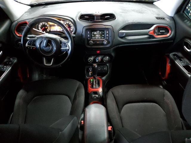 ZACCJBCB9HPE46527 - 2017 JEEP RENEGADE TRAILHAWK BLACK photo 8