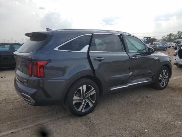 KNDRHDLG4P5214132 - 2023 KIA SORENTO EX GRAY photo 3