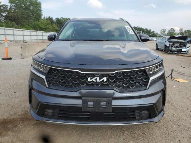 KNDRHDLG4P5214132 - 2023 KIA SORENTO EX GRAY photo 5
