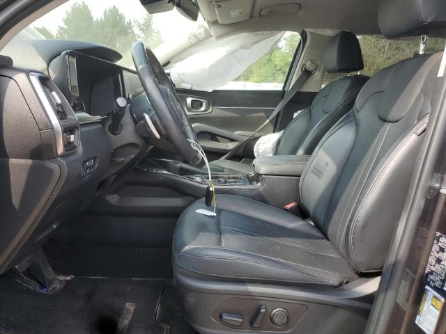 KNDRHDLG4P5214132 - 2023 KIA SORENTO EX GRAY photo 7