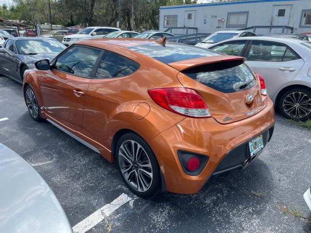 KMHTC6AE5GU279929 - 2016 HYUNDAI VELOSTER TURBO ORANGE photo 3