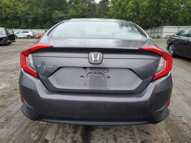 2HGFC2F54JH510057 - 2018 HONDA CIVIC LX GRAY photo 6