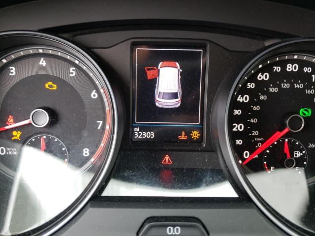 1V26E2CA8LC212562 - 2020 VOLKSWAGEN ATLAS CROS SE ვერცხლისფერი ფოტო 9