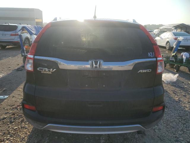 2HKRM4H57FH617121 - 2015 HONDA CR-V EX BLACK photo 6