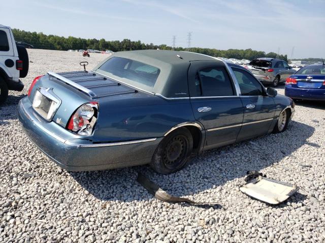 1LNHM81W12Y614354 - 2002 LINCOLN TOWN CAR EXECUTIVE TEAL photo 3