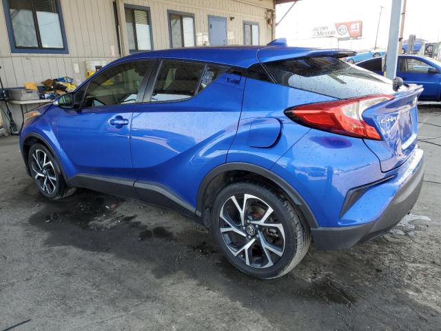 NMTKHMBX3JR025863 - 2018 TOYOTA C-HR XLE أزرق صورة 2