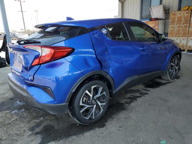 NMTKHMBX3JR025863 - 2018 TOYOTA C-HR XLE أزرق صورة 3