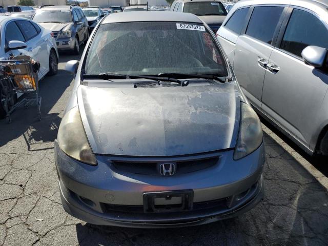 JHMGD38627S011916 - 2007 HONDA FIT S 灰色 照片 5