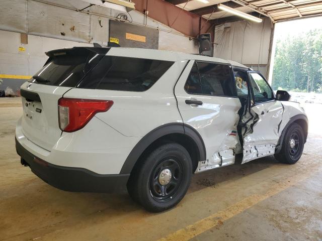 1FM5K8AB4MGA42646 - 2021 FORD EXPLORER POLICE INTERCEPTOR 白色 照片 3