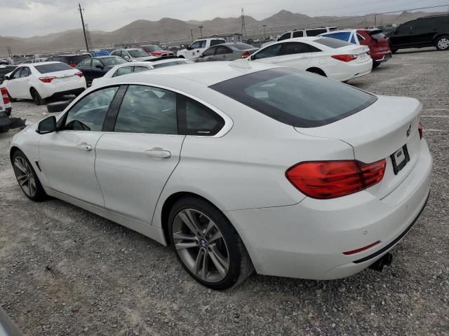 WBA4F7C56HG786242 - 2017 BMW 430I GRAN COUPE WHITE photo 2