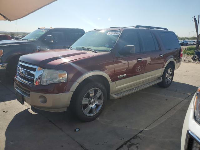 1FMFK17527LA17835 - 2007 FORD EXPEDITION EL EDDIE BAUER BROWN photo 1