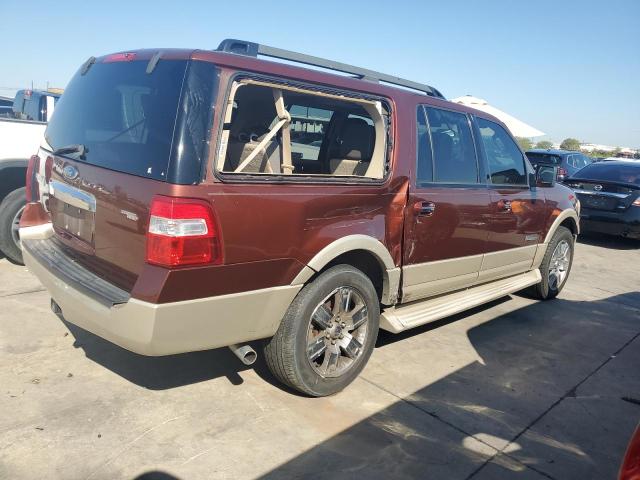 1FMFK17527LA17835 - 2007 FORD EXPEDITION EL EDDIE BAUER BROWN photo 3