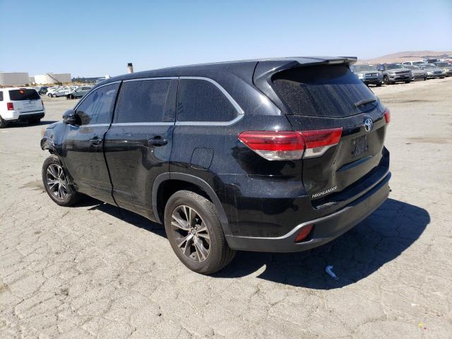 5TDZZRFHXJS268423 - 2018 TOYOTA HIGHLANDER LE BLACK photo 2