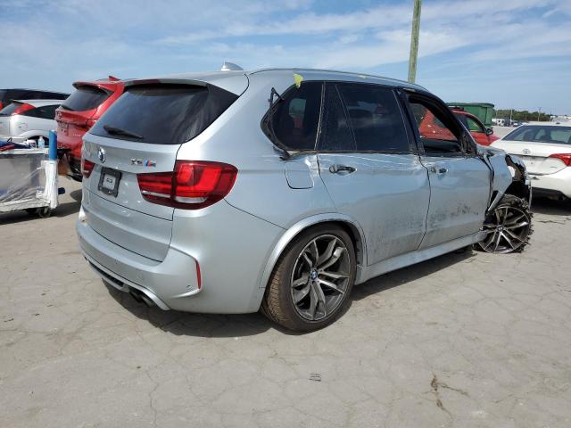 5YMKT6C5XG0R78663 - 2016 BMW X5 M SILVER photo 3