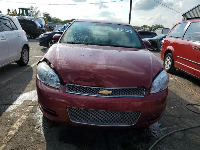 2G1WB5E30F1135232 - 2015 CHEVROLET IMPALA LIM LT RED photo 5