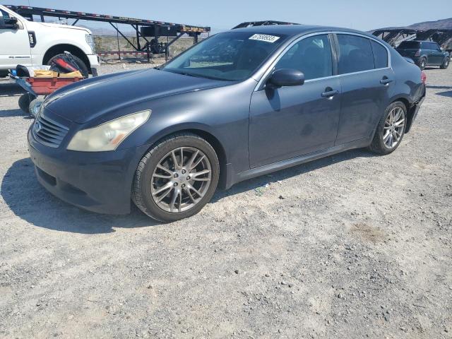 JNKBV61E37M721230 - 2007 INFINITI G35 4DOOR GRAY photo 1