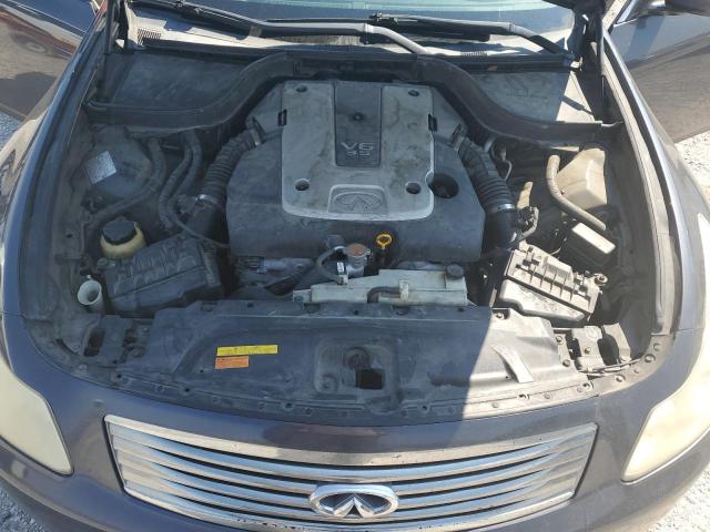 JNKBV61E37M721230 - 2007 INFINITI G35 4DOOR GRAY photo 11