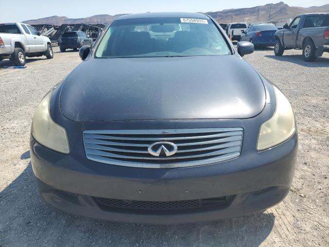 JNKBV61E37M721230 - 2007 INFINITI G35 4DOOR GRAY photo 5