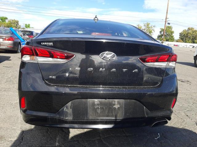 5NPE24AFXJH648363 - 2018 HYUNDAI SONATA SE BLACK photo 6