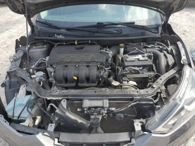 3N1AB7AP1HY385303 - 2017 NISSAN SENTRA S GRAY photo 11