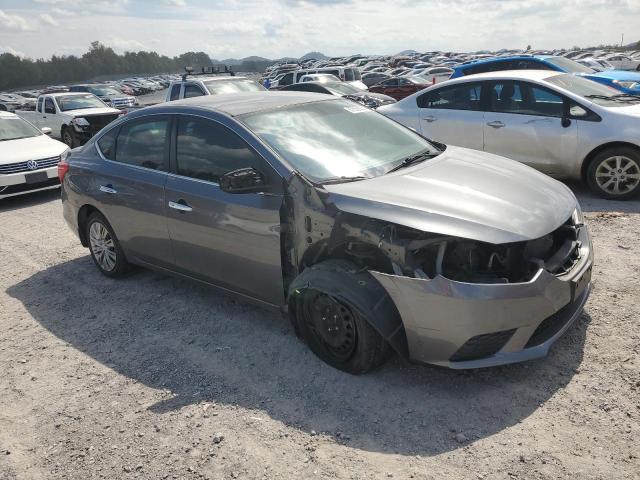 3N1AB7AP1HY385303 - 2017 NISSAN SENTRA S GRAY photo 4