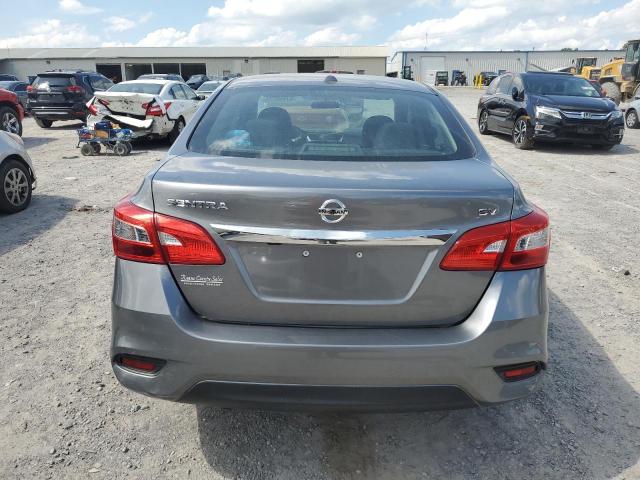 3N1AB7AP1HY385303 - 2017 NISSAN SENTRA S GRAY photo 6