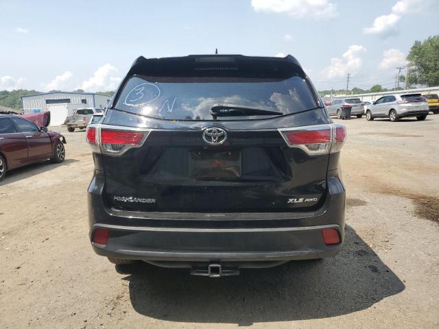 5TDJKRFH0GS234257 - 2016 TOYOTA HIGHLANDER XLE 黑色 照片 6