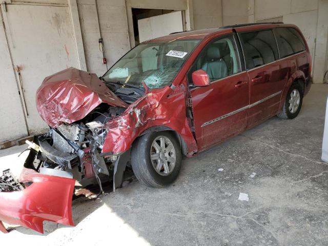 2A4RR8DG7BR641118 - 2011 CHRYSLER TOWN & COU TOURING L MAROON photo 1