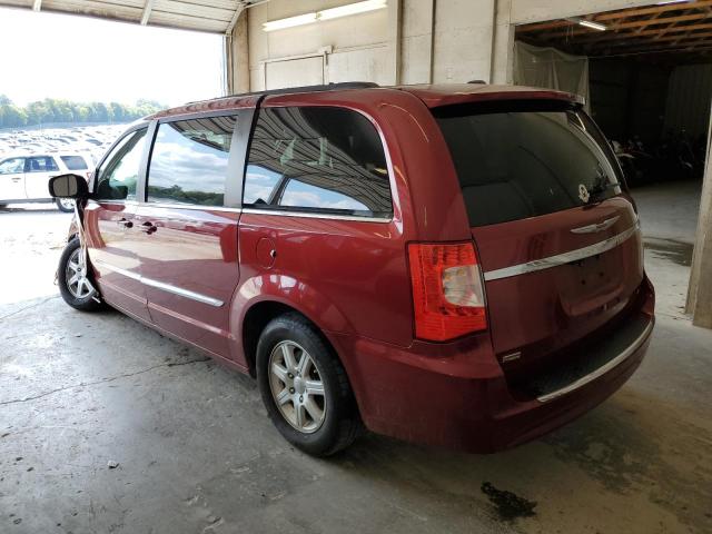2A4RR8DG7BR641118 - 2011 CHRYSLER TOWN & COU TOURING L MAROON photo 2