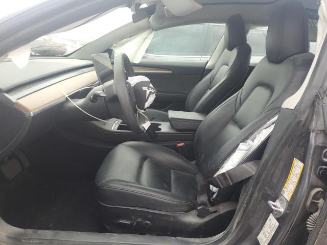 5YJ3E1EA1PF664633 - 2023 TESLA MODEL 3 GRAY photo 7