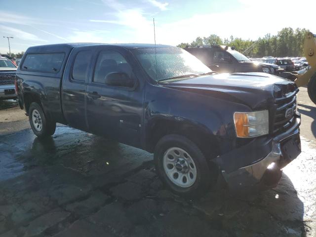 1GTEK19099Z213563 - 2009 GMC SIERRA K1500 BLUE photo 4