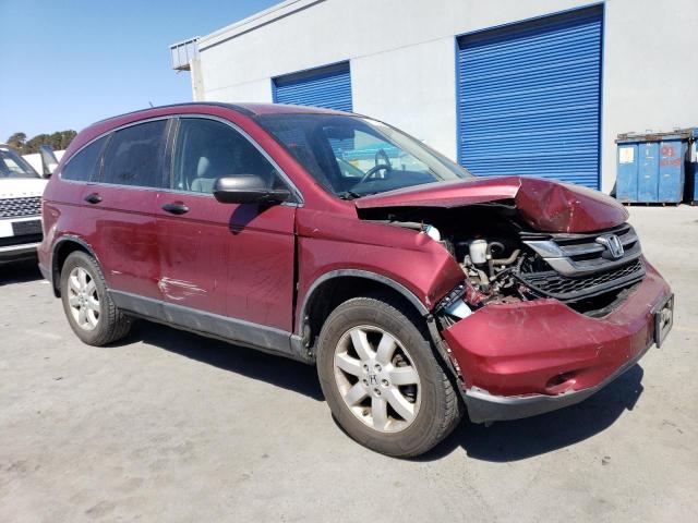 5J6RE3H44BL020328 - 2011 HONDA CR-V SE RED photo 4