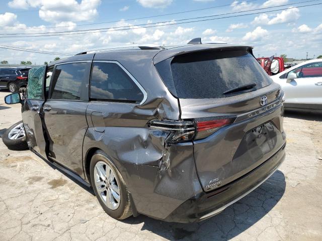 5TDZSKFC5RS136486 - 2024 TOYOTA SIENNA LIMITED GRAY photo 2