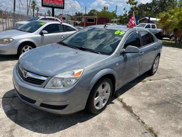 1G8ZS57B99F104741 - 2009 SATURN AURA XE SILVER photo 2