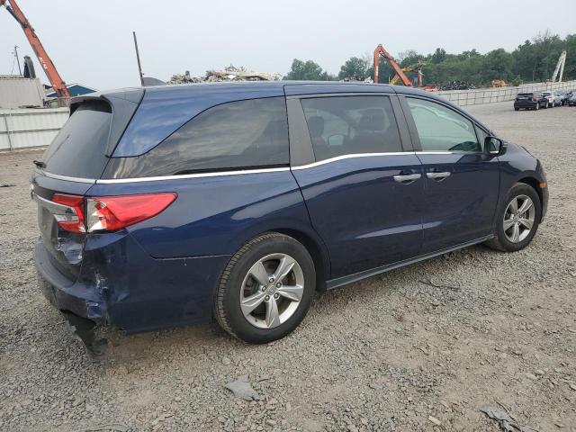 5FNRL6H74JB020693 - 2018 HONDA ODYSSEY EXL BLUE photo 3
