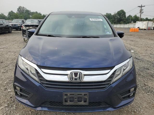 5FNRL6H74JB020693 - 2018 HONDA ODYSSEY EXL BLUE photo 5