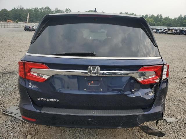 5FNRL6H74JB020693 - 2018 HONDA ODYSSEY EXL BLUE photo 6