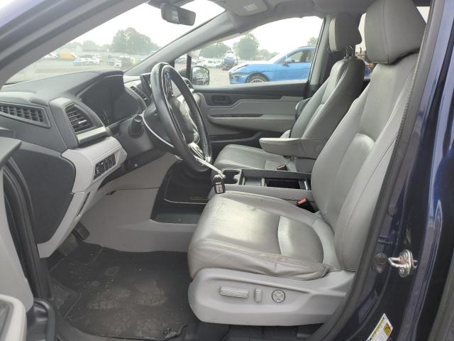 5FNRL6H74JB020693 - 2018 HONDA ODYSSEY EXL BLUE photo 7