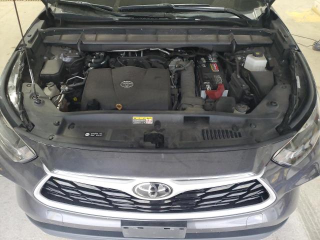 5TDGZRBH2NS569951 - 2022 TOYOTA HIGHLANDER XLE 灰色 照片 12