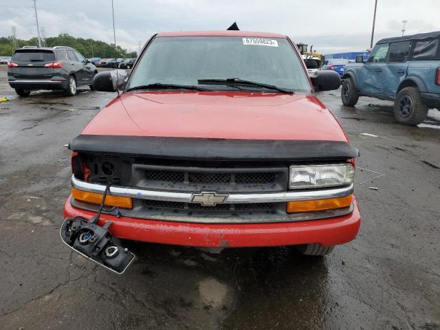 1GCCS1955Y8306944 - 2000 CHEVROLET S-10 S10 RED photo 5