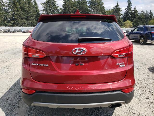 5XYZTDLB5FG295926 - 2015 HYUNDAI SANTA FE S RED photo 6