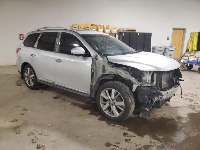 5N1AR2MM9FC716191 - 2015 NISSAN PATHFINDER S SILVER photo 4