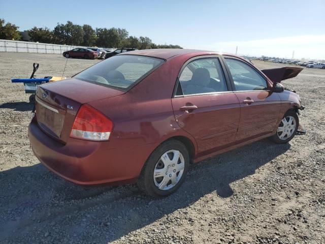 KNAFE122875376617 - 2007 KIA SPECTRA EX RED photo 3