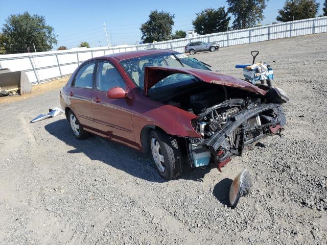 KNAFE122875376617 - 2007 KIA SPECTRA EX RED photo 4