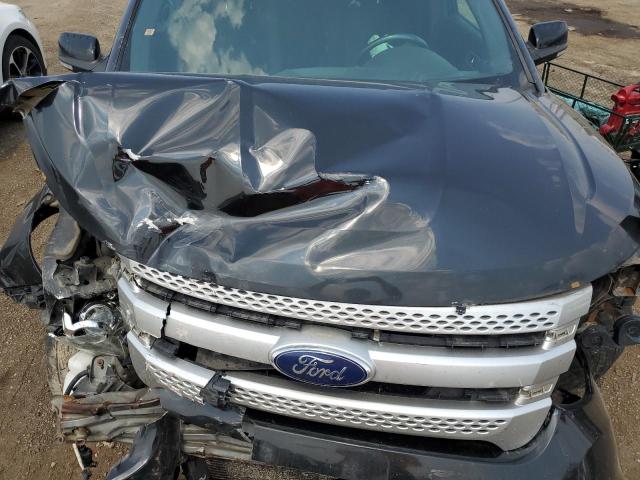 1FM5K8D81EGA24140 - 2014 FORD EXPLORER XLT Սև լուսանկար 12