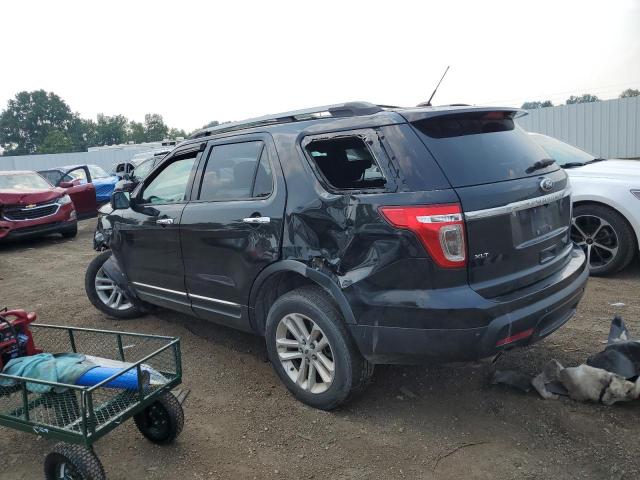 1FM5K8D81EGA24140 - 2014 FORD EXPLORER XLT Սև լուսանկար 2