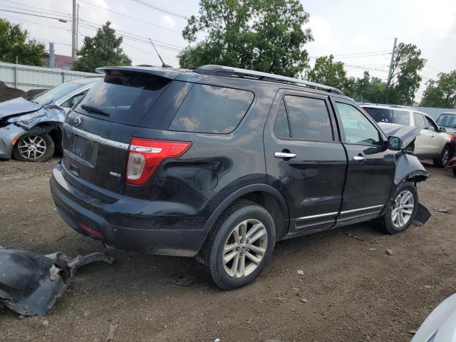 1FM5K8D81EGA24140 - 2014 FORD EXPLORER XLT Սև լուսանկար 3