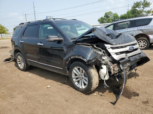 1FM5K8D81EGA24140 - 2014 FORD EXPLORER XLT Սև լուսանկար 4