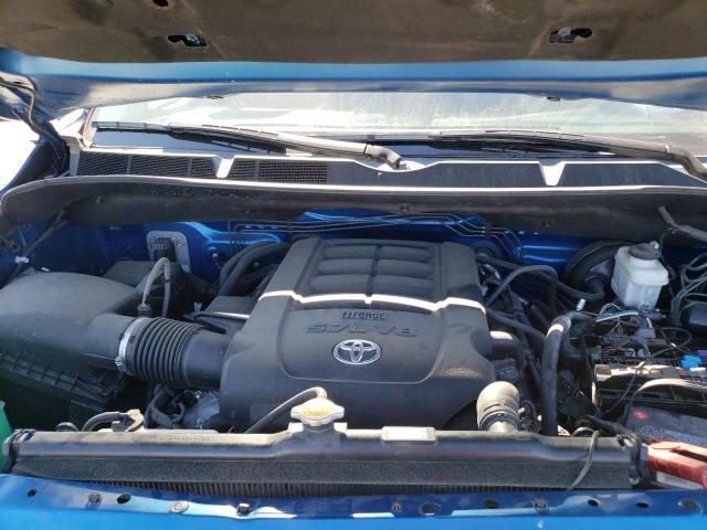 5TFRY5F18HX213553 - 2017 TOYOTA TUNDRA DOUBLE CAB SR/SR5 BLUE photo 11