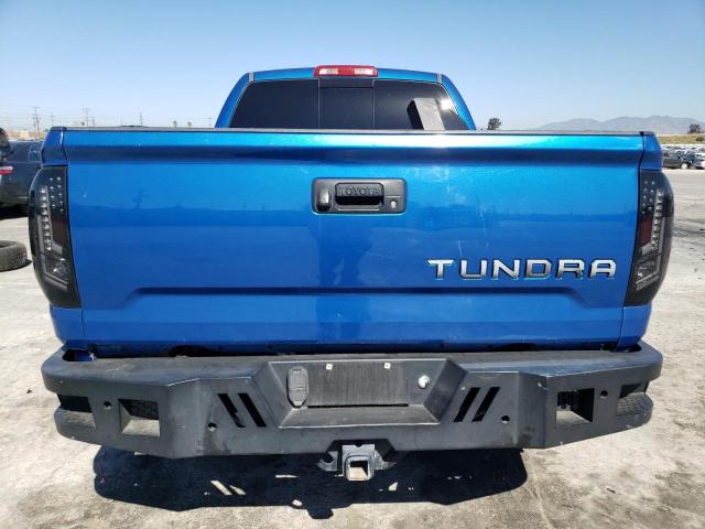 5TFRY5F18HX213553 - 2017 TOYOTA TUNDRA DOUBLE CAB SR/SR5 BLUE photo 6
